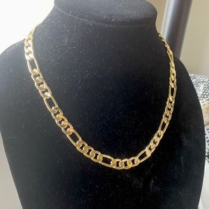 14k vermeil figaro link chain (10mm 20”)